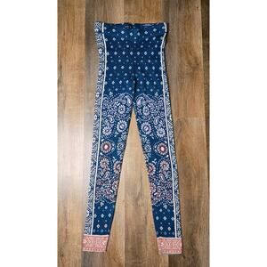 NWT American Eagle Ahh-Mazingly Soft Sweater Legging Paisely Full Length Size XS
